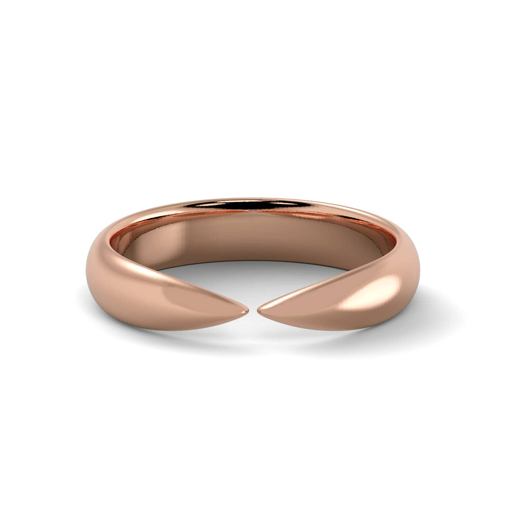 Claw Stack Ring in Rose Gold