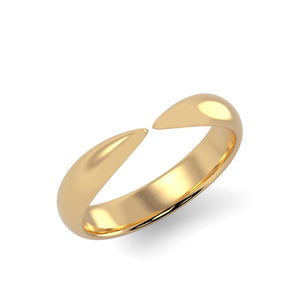Claw Stack Ring in Yellow Gold