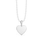 Load image into Gallery viewer, Heart Pendant in White Gold

